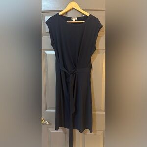 Brooks Brothers Classic Navy Midi Dress